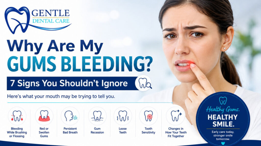 Why are my gums bleeding